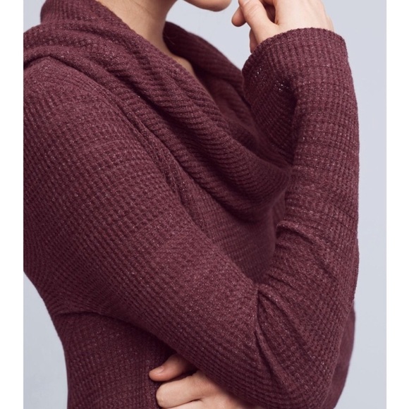 Anthropologie postmark Maurisa cowl neck thermal - Picture 3 of 8